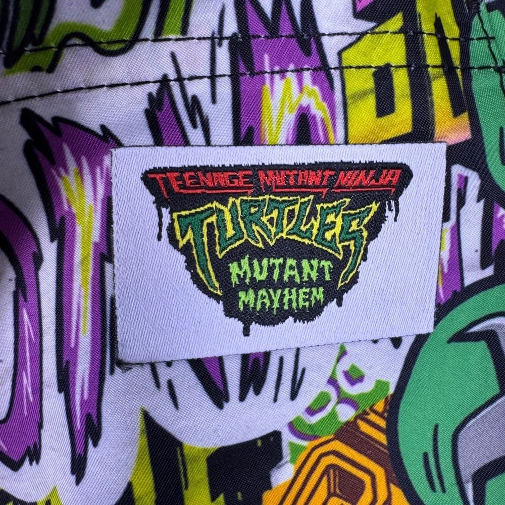 Teenage Mutant‎ Ninja Turtles Freeze Max Team Turtles Woven/Swim Shorts Mens Med